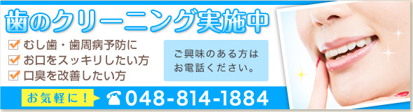 歯のクリーニング